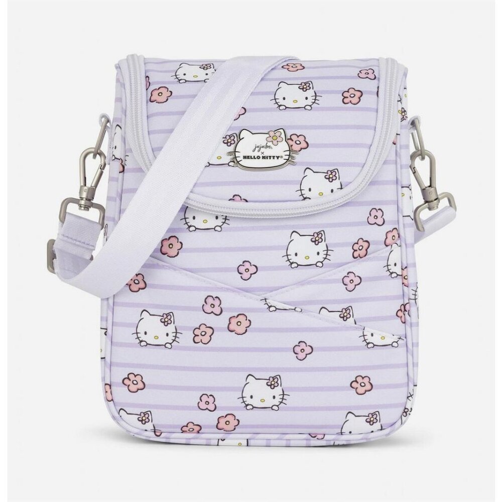 RARE JuJuBe Hello Kitty Sweet Petals Be Cool Bottle Bag